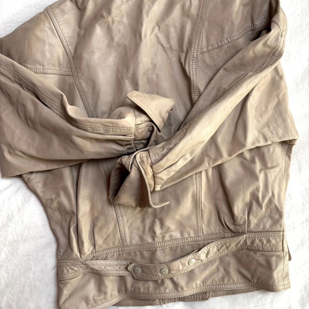 Vintage 80’s Leather Jacket - Picture 7 of 8